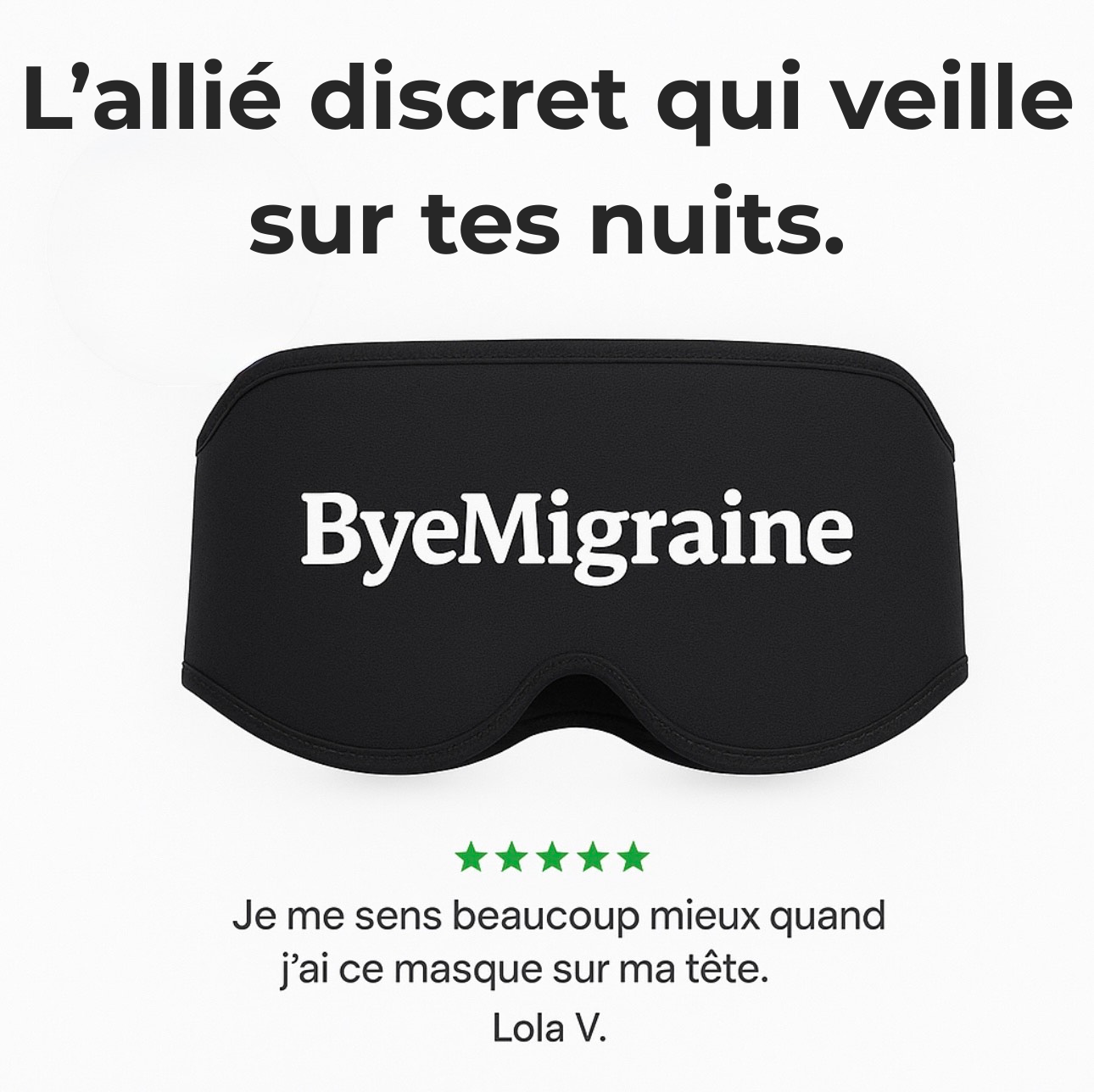 MASQUE SOMMEIL ULTRA CONFORT
